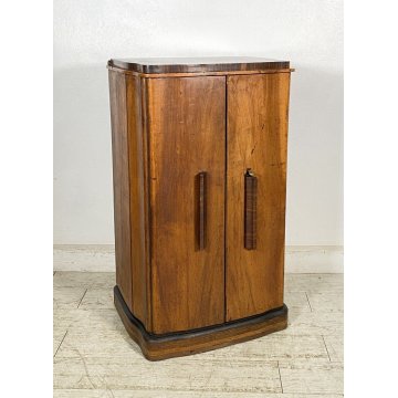 ANTICO MOBILE RADIO Radiofonografo Marelli Miza Fono RD59 Giradischi LEGNO 1930