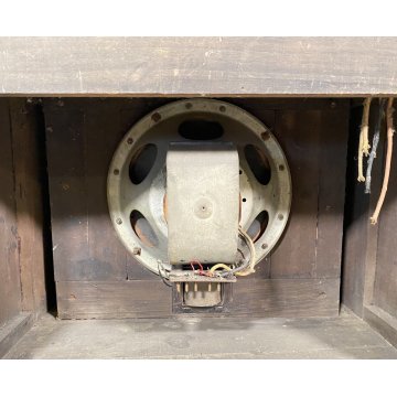 ANTICO MOBILE RADIO Radiofonografo Marelli Miza Fono RD59 Giradischi LEGNO 1930