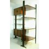 LIBRERIA MODULARE A GIORNO STANDING WALL UNIT BOOKSHELF DESIGN ANNI 50/60