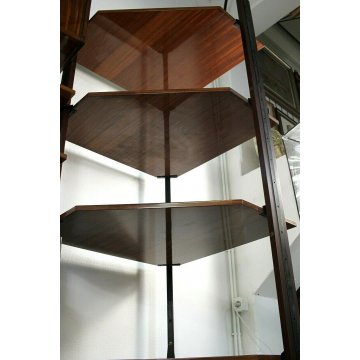 LIBRERIA MODULARE A GIORNO STANDING WALL UNIT BOOKSHELF DESIGN ANNI 50/60