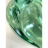 BOWL CRISTALLO VERDE ACQUAMARINA Seguso VINTAGE BOWL ART GLASS ø 22 cm ANNI '50
