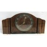 ANTICO OROLOGIO DA TAVOLO KIENZLE LEGNO ANNI 50 VINTAGE DOPPIA CARICA CHIAVE OLD