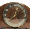 ANTICO OROLOGIO DA TAVOLO KIENZLE LEGNO ANNI 50 VINTAGE DOPPIA CARICA CHIAVE OLD