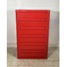SCARPIERA KARTELL ROSSA Olaf Von Bohr 1974 PORTA SCARPE MOD. 4963 DESIGN VINTAGE