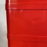 SCARPIERA KARTELL ROSSA Olaf Von Bohr 1974 PORTA SCARPE MOD. 4963 DESIGN VINTAGE