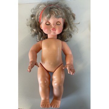 BAMBOLA VINTAGE DOLL BIG EYE Furga Arianna MUÑECA ABITO ORIGINALE  40 cm/h  '60