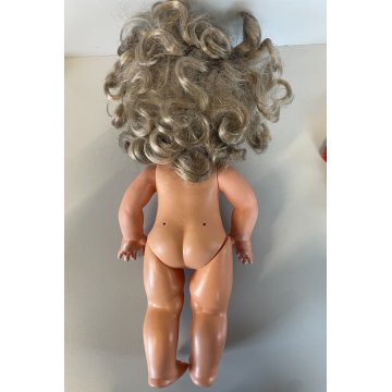 BAMBOLA VINTAGE DOLL BIG EYE Furga Arianna MUÑECA ABITO ORIGINALE  40 cm/h  '60