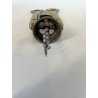 ANTICO CAVATAPPI OTTONE BREVETTO Gropelli DUE LEVE Corkscrew  MUSEALE PRIMO '900