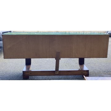 CREDENZA Sideboard Art Decò ANNI 40 LEGNO RADICA INTARSIATA CONSOLLE BUFFET 1940