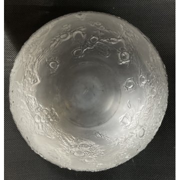 GRANDE CENTROTAVOLA MOON BOWL ø 31 cm Arnolfo Di Cambio OPTICAL ART GLASS '60s