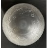 GRANDE CENTROTAVOLA MOON BOWL ø 31 cm Arnolfo Di Cambio OPTICAL ART GLASS '60s