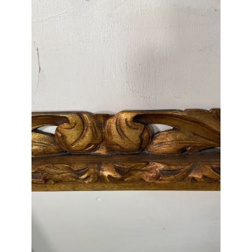 ANTICA CORNICE DORATA BAROCCO LEGNO SCOLPITO 56 cm x 67 cm EPOCA '900 quadro old