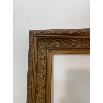 CORNICE ORO PASTIGLIA DORATA 53 cm x 43 cm EPOCA quadro