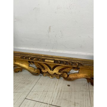 ANTICA CORNICE BAROCCO DORATA LEGNO SCOLPITO 63 cm x 53 cm EPOCA '900 quadro old