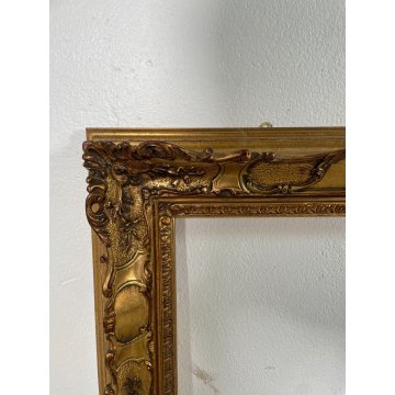 GRANDE ELEGANTE CORNICE DORATA BAROCCA 150 cm x 90 cm quadro ARREDAMENTO DESIGN