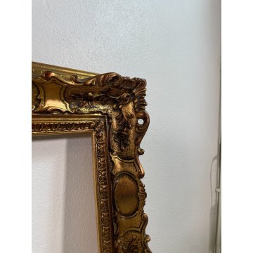 GRANDE ELEGANTE CORNICE DORATA BAROCCA 150 cm x 90 cm quadro ARREDAMENTO DESIGN