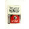SET 2 SCATOLA VINTAGE 10 CIGAR TIN BOX  Willem II IMPERIAL SENORITAS HOLLAND 