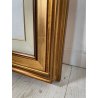ANTICA CORNICE DORATA CLASSICA LEGNO PASSEPARTOUT 52 cm x 62 cm EPOCA '900