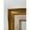 ANTICA CORNICE DORATA NEO CLASSICA LEGNO PASSEPARTOUT 57 cm x 44 cm EPOCA '900
