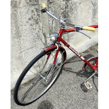 BICICLETTA uomo BIANCHI Ledro 28 VINTAGE bici ANNI 70 Cambio Campagnolo OFMEGA