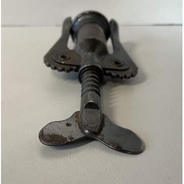 ANTICO CAVATAPPI ferro ETERNO Cardini OMEGNA Brev. Corkscrew  Korkenzieher  '900