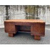 ANTICA SCRIVANIA ART DECO LEGNO RADICA NOCE Mod. Klaus Schreibtisch ANNI '30