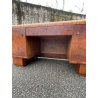 ANTICA SCRIVANIA ART DECO LEGNO RADICA NOCE Mod. Klaus Schreibtisch ANNI '30