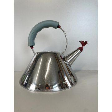 BOLLITORE ALESSI DESIGN Michael Graves 9093 con UCCELLINO VERSATORE senza TAPPO