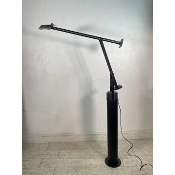 LAMPADA da TERRA Tizio 50 Artemide DESIGN Richard Sapper ALOGENA BLACK BASE '80s