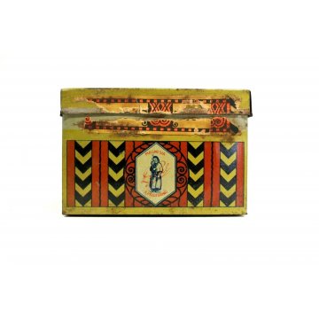 ANTICA SCATOLA LATTA VINTAGE TIN BOX MAGNESIA S. Pellegrino ANNI 1930/40