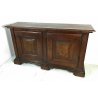 ANTICA CREDENZA PIEMONTESE LEGNO NOCE MASSELLO 2 ANTE BANCO BANCONE EPOCA 1800