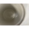 SET 4 VASO CERAMICA BIANCO Novi Bassano BARATTOLO COPERCHIO DECORO FLOREALE '900