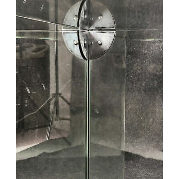 TAVOLO EROS CRISTALLO DESIGN PIERANGELO GALLOTTI E RADICE 1971 VETRO SALA PRANZO