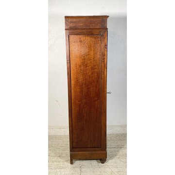 ANTICO MOBILETTO PICCOLO ARMADIO RIPIANI LEGNO CASTAGNO NOCE PRIMI 1900 DISPENSA