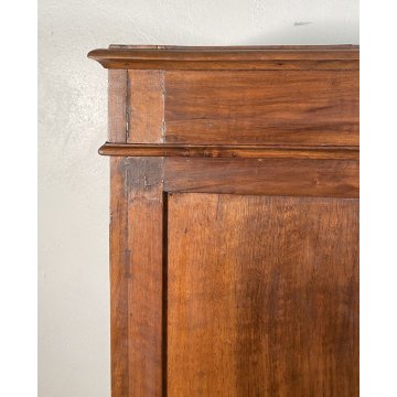 ANTICO MOBILETTO PICCOLO ARMADIO RIPIANI LEGNO CASTAGNO NOCE PRIMI 1900 DISPENSA