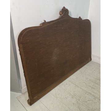 ANTICA GRANDE SPECCHIERA CAMINIERA LEGNO DORATO EPOCA '900 MIRROR FIREPLACE