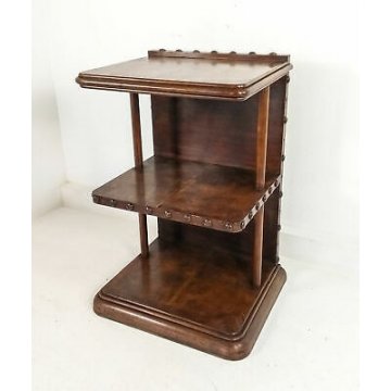 ANTICO ETAGERE VINTAGE DESIGN LUIGI SCREMIN 1950 LIBRERIA MOBILETTO RARO OLD