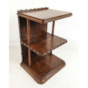 ANTICO ETAGERE VINTAGE DESIGN LUIGI SCREMIN 1950 LIBRERIA MOBILETTO RARO OLD