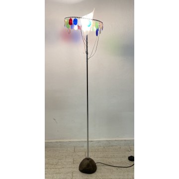 LAMPADA TERRA PIANTANA Artemide Toni Cordero MOD. Sibari ANNI 90 VETRO MURANO