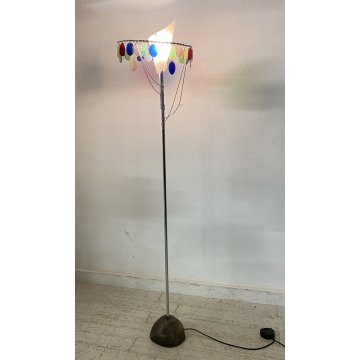 LAMPADA TERRA PIANTANA Artemide Toni Cordero MOD. Sibari ANNI 90 VETRO MURANO