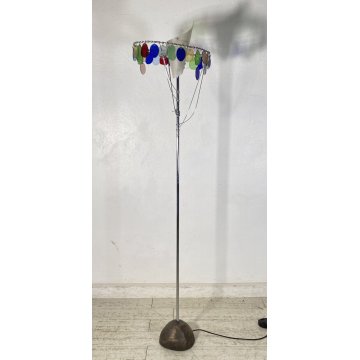 LAMPADA TERRA PIANTANA Artemide Toni Cordero MOD. Sibari ANNI 90 VETRO MURANO