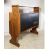 SET MOBILE BAR Art Dèco CREDENZA Anni 60 SGABELLO LEGNO VETRO MADE ITALY DESIGN