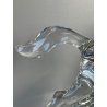 SCULTURA CRISTALLO CAVALLO TROTTO APOLLO Baccarat CRYSTAL FIGURE HORSE Apollon