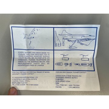 MODELLO STATICO AEREO AVIANCA Colombia Boeing 767-300 AIRPLANE Wooster Collector