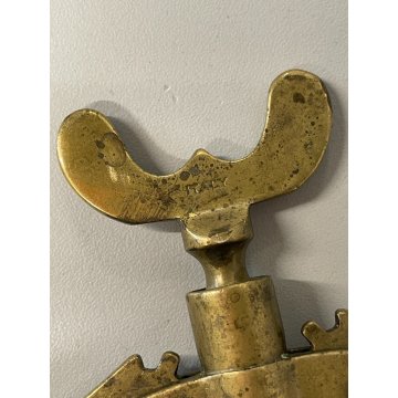 CAVATAPPI OTTONE CAMPANA APERTA LEVE Corkscrew  Korkenzieher  VINTAGE ITALY '900