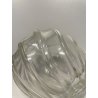 VASO René Lalique CRISTALLO FRANCE ANNI 70 FIRMATO DESIGN VINTAGE VASE COSTOLATO