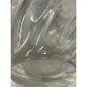 VASO René Lalique CRISTALLO FRANCE ANNI 70 FIRMATO DESIGN VINTAGE VASE COSTOLATO