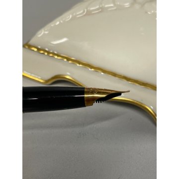 STILOFORO SHEAFFER CERAMICA ROYAL DOULTON PENNA STILOGRAFICA DORATA Fountain Pen