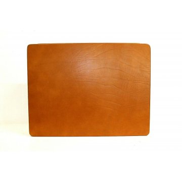 COMODINO DA PARETE M150 SHELVE DESIGN Osvaldo Borsani per TECNO 1967 LEGNO PELLE