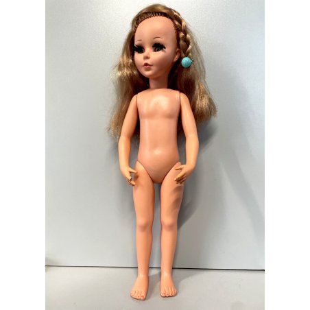SHEILA FURGA ALTA MODA 3S ANNI '60 VINTAGE DOLL BAMBOLA CIGLIA LUNGHE ORIGINALE